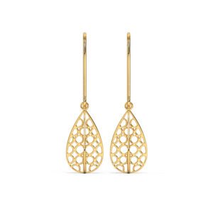 Kisna Hallmarked Gold Earring for Women