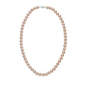 7.5-8.0 mm Pink Freshwater Pearl Necklace