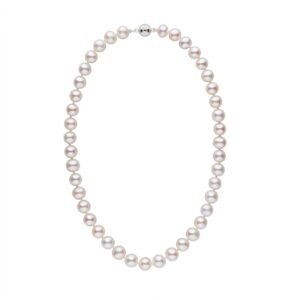 9.5-10.0 mm White Freshwater Pearl Necklace