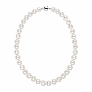 VOI-SEA Collector Luxurious 10.5-11.5 mm White Freshwater Pearl Necklace For Women